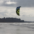 Kite surf sur la plage du sillon
