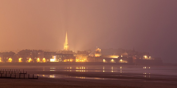 Brume sur Saint Malo