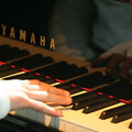 Le pianiste répète